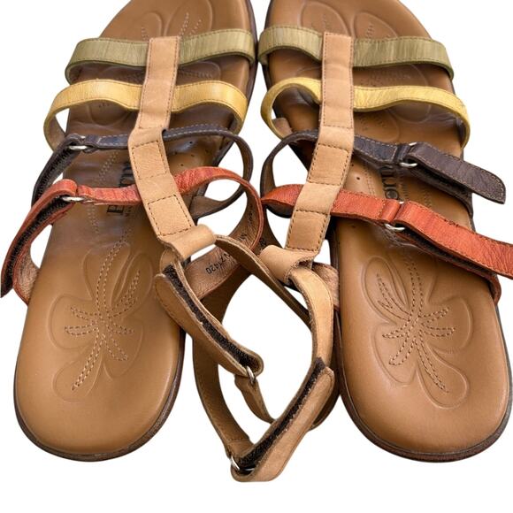 Born Women’s Multicolor Strappy Leather Sandals - Picture 3 of 5